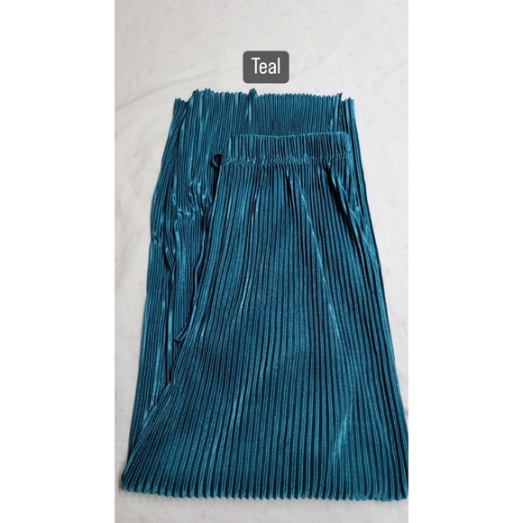 Loungewear Culotte wide leg pleated pants - Picture 4 of 13